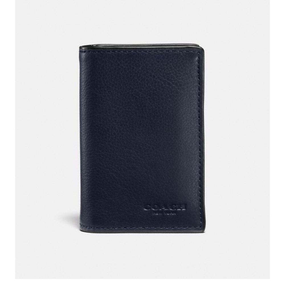 Coach boxed bifold card case